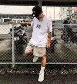 Essentials High Street 3M Reflective Logo Short crossreps