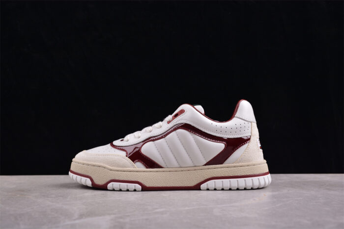 Gucci Tennis 1977 Sneakers - White and Burgundy crossreps