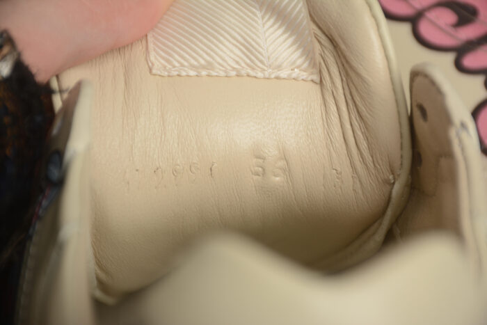 Gucci All-Beige Chunky Sole Sneakers crossreps