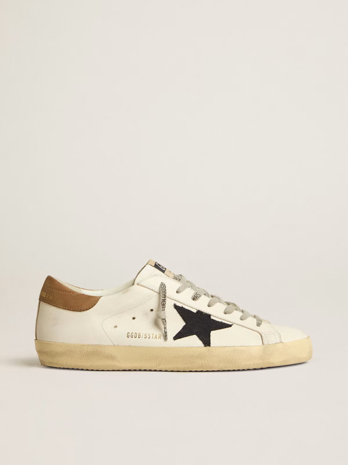 Super-Star with blue canvas star and tobacco leather heel tab crossreps