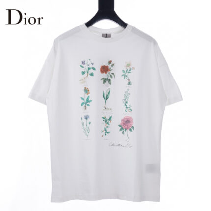 CD Flowers Specimen Logo T-Shirt crossreps