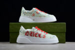 Gucci Floral Script Logo Sneaker crossreps