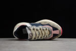 Gucci Rhyton Mixed-Material Sneaker with Pink and Navy Accents crossreps