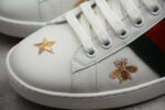 Gucci Ace Embroidered Sneaker with Bee and Star Motif crossreps