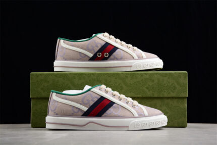 Gucci Tennis 1977 Sneakers - Light Purple GG Canvas crossreps