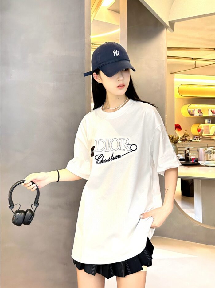 24ss Embroidery Clip Logo T-Shirt crossreps