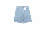 23SS 4G Full GG Logo Jacquard Weave Denim Short crossreps