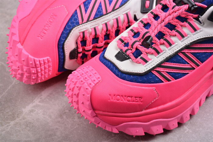 Moncler Trailgrip GTX Sneakers in Pink/Blue crossreps