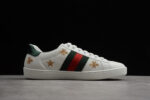 Gucci Ace Embroidered Sneaker with Bee and Star Motif crossreps