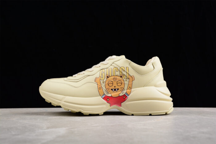 Gucci Rhyton Sneaker with Cartoon Print crossreps