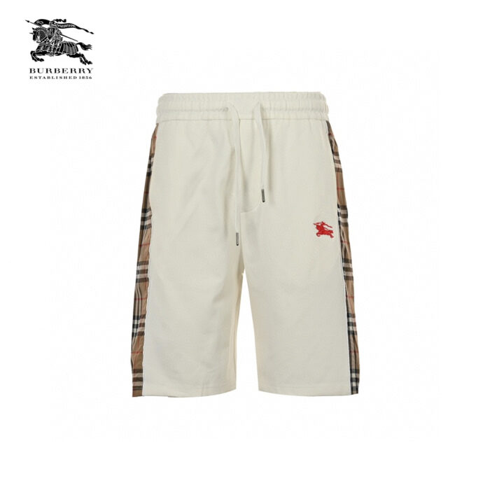 Embroidery Warhorse Logo Side Joint Plaid Short crossreps