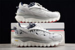 Moncler Gore-Tex Trailgrip Sneakers in White and Navy crossreps