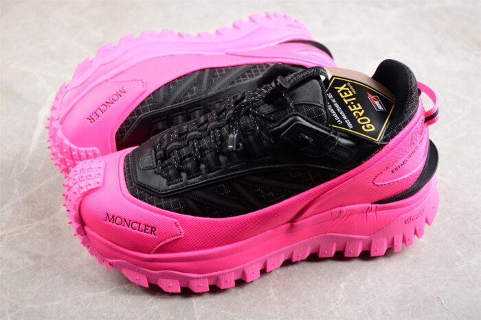 Moncler Trailgrip GTX - Black and Pink crossreps