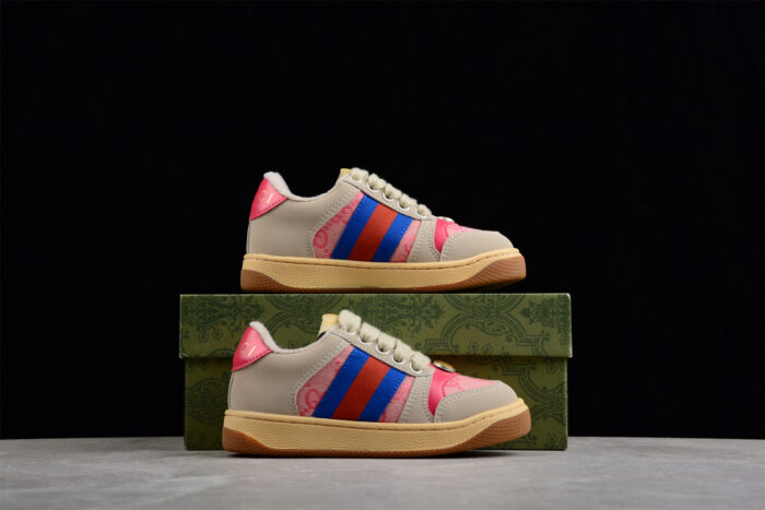 Gucci Screener GG Sneaker - Pink Trim crossreps