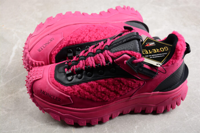 Moncler Trailgrip GTX - Pink and Black crossreps