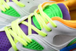 Gucci Neon Multicolor Leather Sneakers with Vibrant Accents crossreps