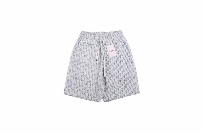 CD Full Logo Jacquard Weave Denim Short crossreps