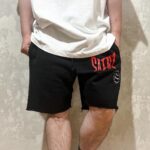 24ss Saint Label Logo Short crossreps