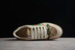 Gucci Screener GG Sneaker - Green and Orange Trim crossreps