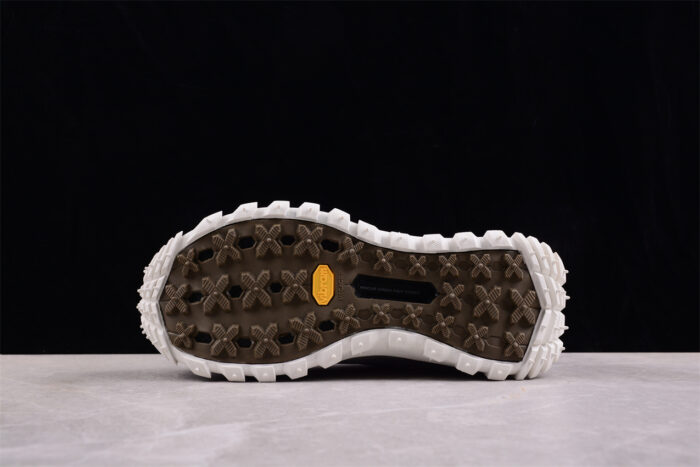 Moncler Trailgrip GTX Sneakers in Brown and Gray with Gore-Tex Technology crossreps