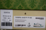 Gucci Tennis 1977 Sneakers - White and Green crossreps