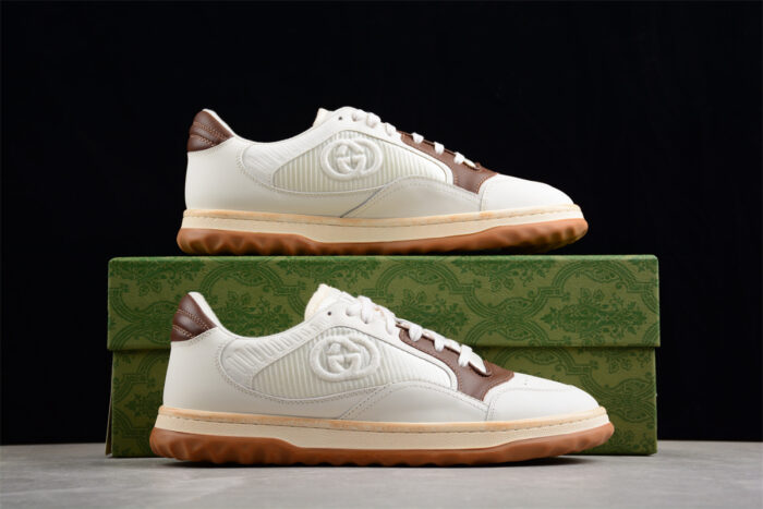 Gucci Off The Grid GG Sneaker - Brown Trim crossreps