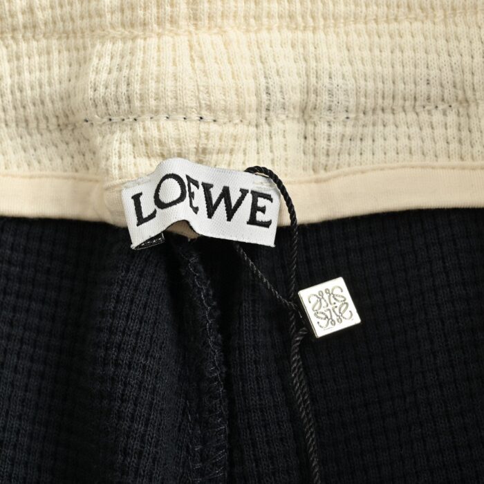 Joint Color Embroidery Logo Wafle Short crossreps