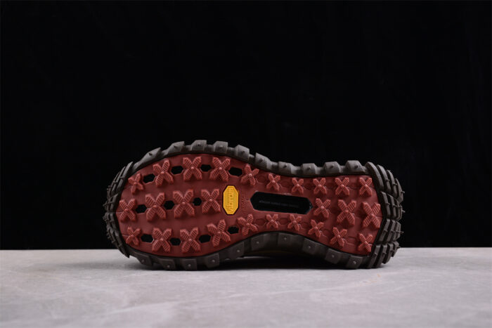 Moncler Trailgrip Lace-Up Sneakers in Multicolor with Vibram Sole crossreps