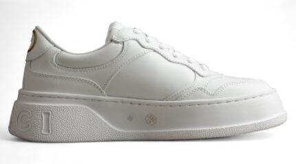 Gucci Rhyton Sneaker - White Leather crossreps