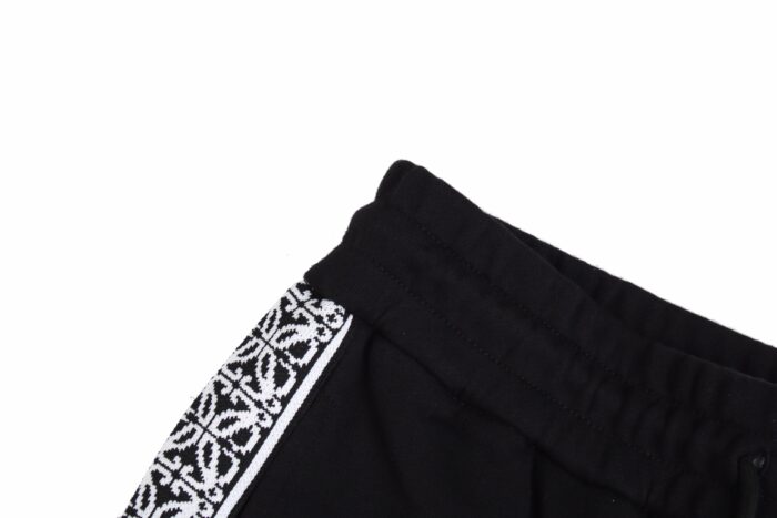 23Fw Embroidery Logo Jacquard Weave Braid Pants crossreps