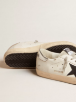 Super-Star with black nubuck star and silver leather heel tab crossreps