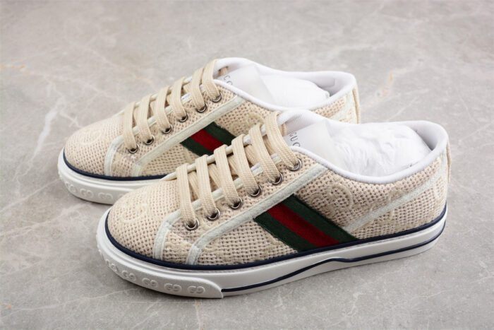 Gucci Tennis 1977 Sneakers - Beige Canvas crossreps