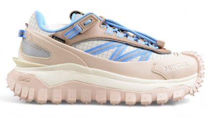 Moncler Trailgrip GTX - Beige and Blue crossreps