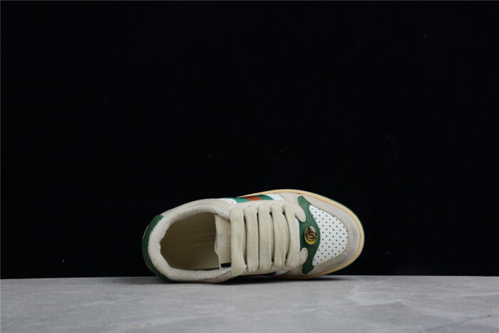 Gucci Tennis 1977 Sneaker - Green and Beige crossreps