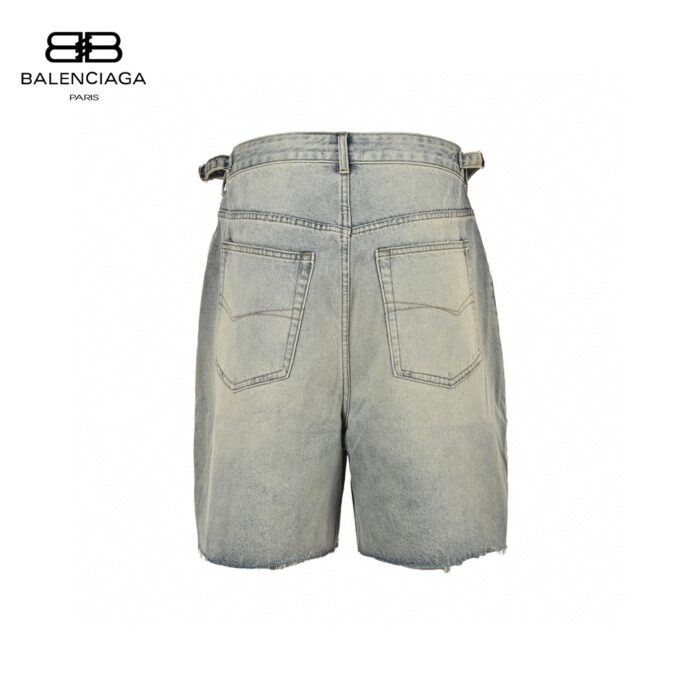 24ss Bottom Tassels Denim Short crossreps