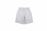 CD Full Logo Jacquard Weave Denim Short crossreps