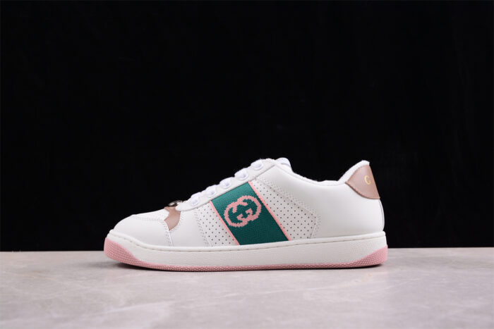 Gucci Screener GG enamel retro dad sneakers