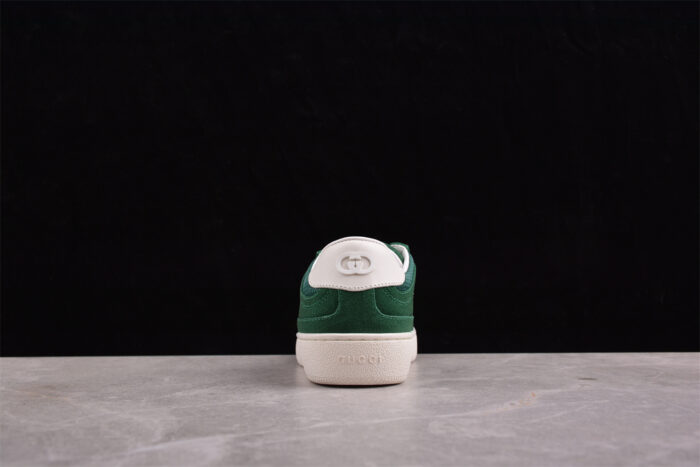 Gucci Suede Green Interlocking G Sneakers crossreps