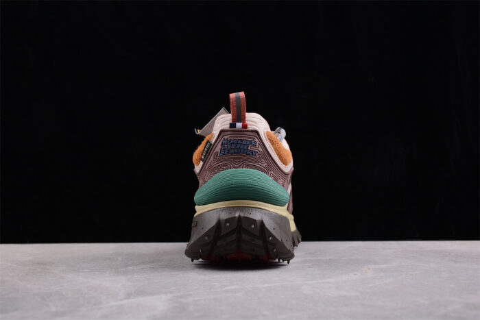 Moncler Trailgrip Lace-Up Sneakers in Multicolor with Vibram Sole crossreps