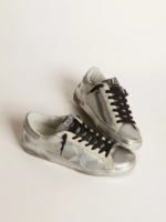 Super-Star sneakers with star and silver heel tab crossreps