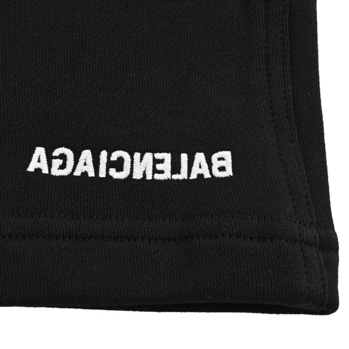 24ss Reversal Embroidery Logo Short crossreps