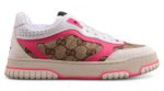 Gucci Tennis 1977 Sneakers - White, Brown, and Pink crossreps