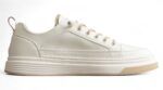 Gucci All-White Minimalist Leather Sneakers crossreps