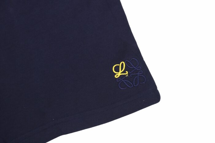 Joint Color Embroidery Logo Short crossreps