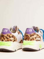 Running Sole sneakers in leopard-print pony skin crossreps