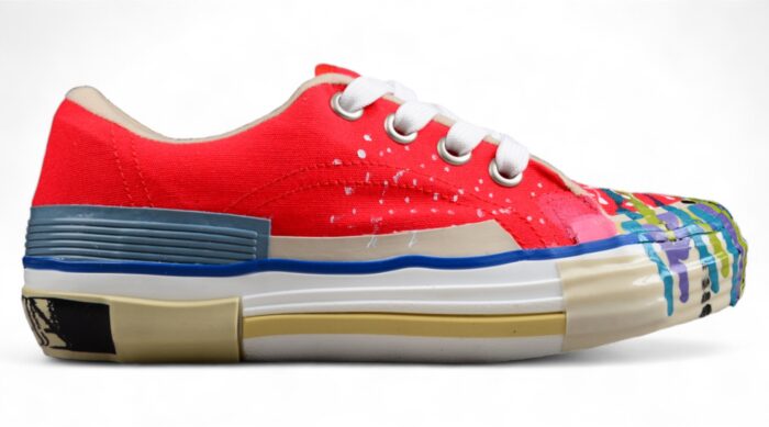 Lanvin x Gallery Dept Paint Splatter Sneakers crossreps