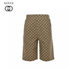 23ss Full Monogram Logo Jacquard Weave Short crossreps