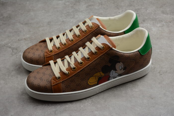 Gucci x Disney Ace Sneaker - Mickey Mouse Print crossreps