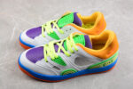 Gucci Neon Multicolor Leather Sneakers with Vibrant Accents crossreps