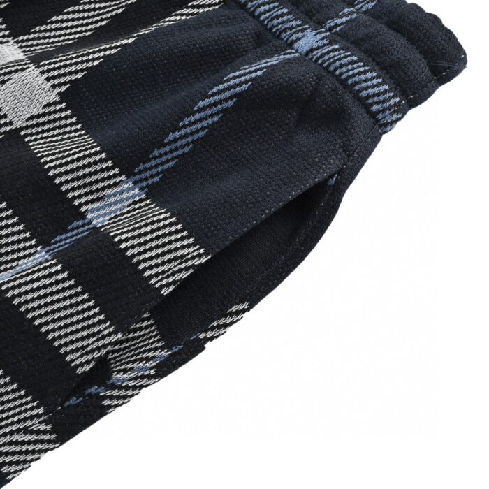 24ss Plaid Knit Short crossreps